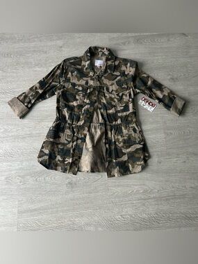 Camo Utility Jacket - Green/Brown